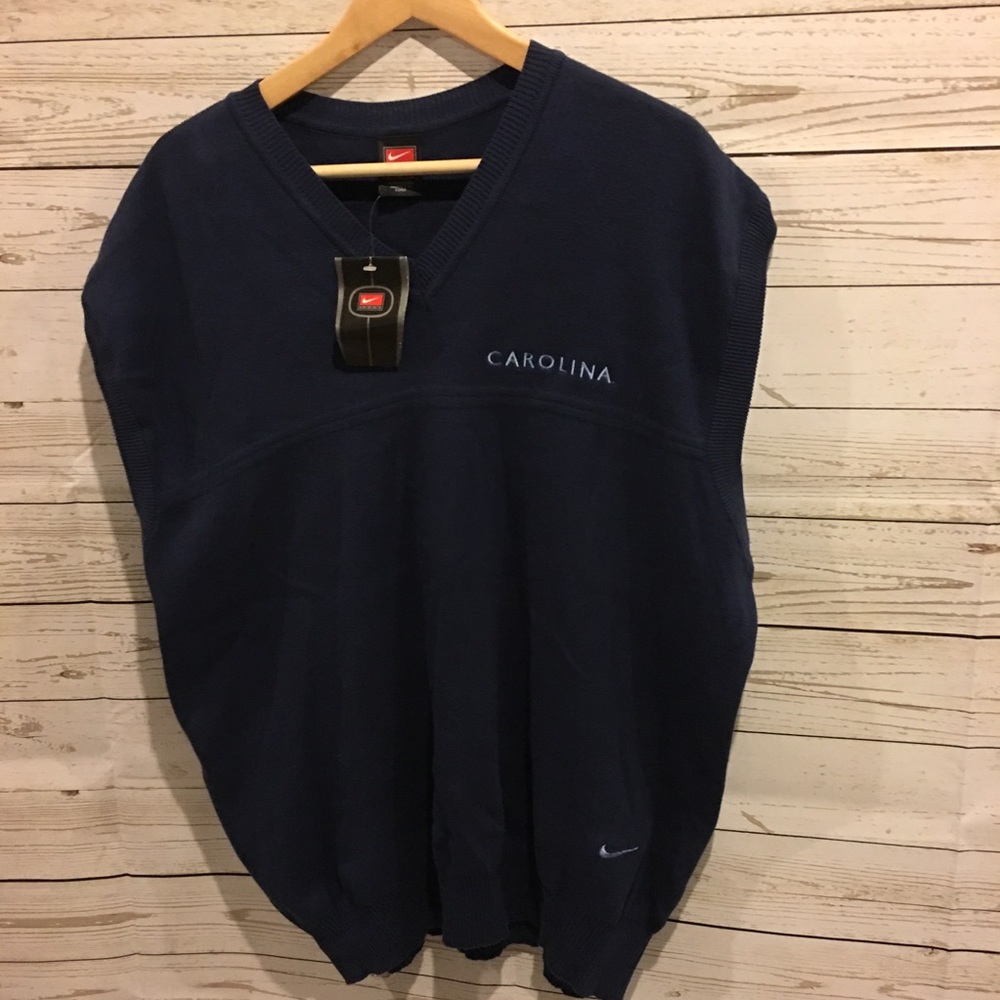 Nike Coaches Vest - Carolina - Midnight Navy L